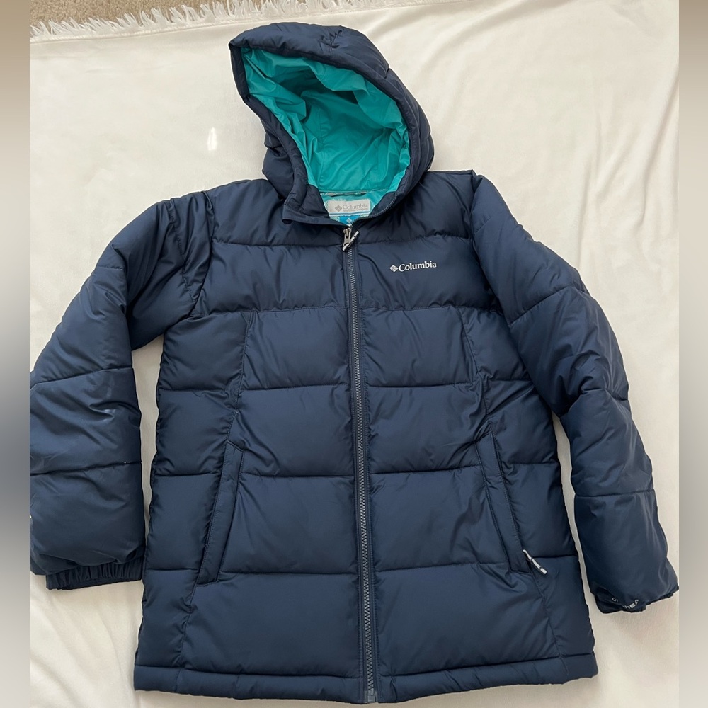 Kids Columbia Omni Heat jacket with hood